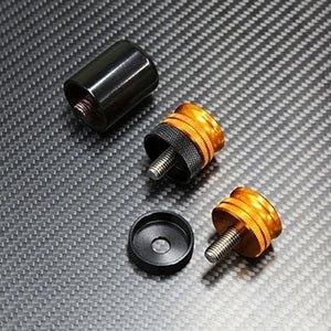 BABYFACE ベビーフェイス ハンドルバーエンド ロング カラー：ステンレス KAWASAKI カワサキ バーエンド ハンドル | babyface | 07