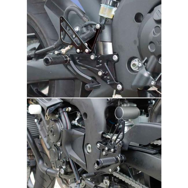 BABYFACE ベビーフェイス バックステップキット カラー：シルバーアルマイト YZF-R1 YAMAHA ヤマハ バックステップ ステップ 足回り