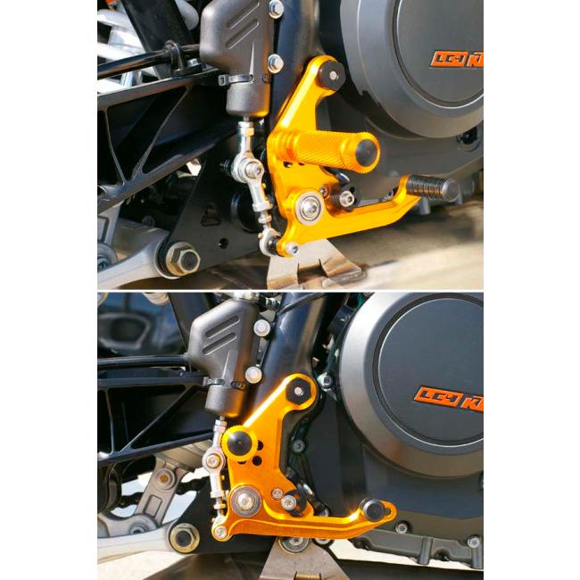 BABYFACE ベビーフェイス バックステップキット カラー：ブラック 690DUKE R KTM バックステップ ステップ 足回り