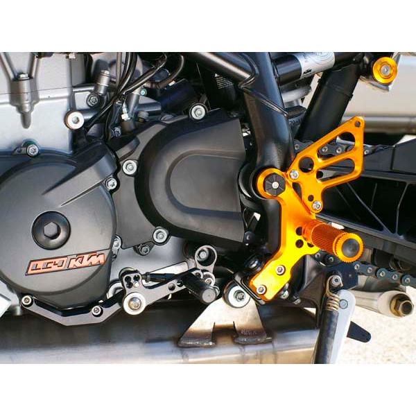 BABYFACE ベビーフェイス バックステップキット カラー：ブラック 690DUKE R KTM バックステップ ステップ 足回り