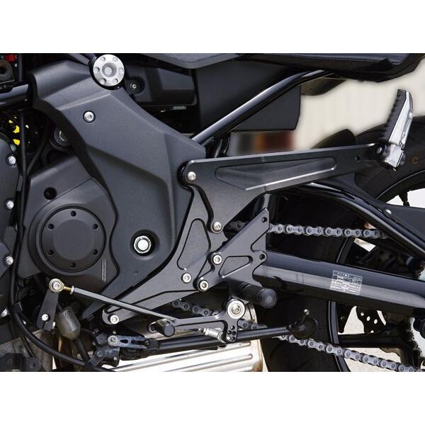 BABYFACE ベビーフェイス タンデムブラケット カラー：ブラック Ninja 650 ニンジャ400R (-2013) KAWASAKI カワサキ その他ステップオプション・補修部品