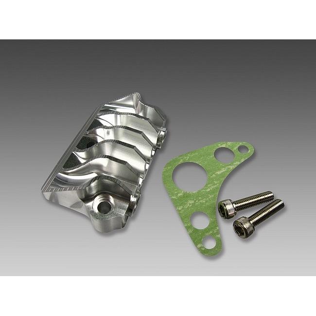 オイルクーラー取り出し口 アルミビレットカバー モンキー ゴリラ