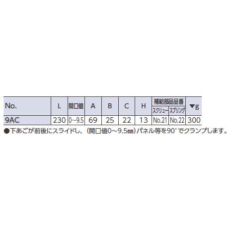 KTC ケイティーシー パネルクランプ ロッキングプライヤー ペンチ・プライヤー類 ハンドツール