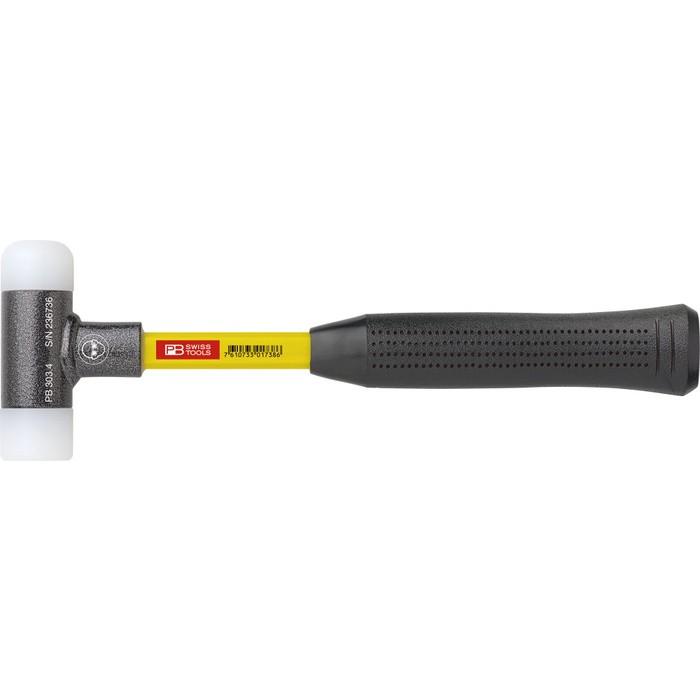 PB ピービー 無反動ナイロンハンマー (グラスファイバー柄) 打撃ヘッド径 (Φmm)：35 無反動ハンマー ハンマー ハンドツール | ブランド登録なし