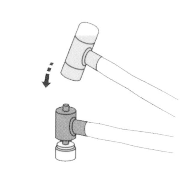 PB ピービー ナイロンハンマー替ヘッド (平) ヘッド径 (Φmm)：22 プラスチックハンマー ハンマー ハンドツール | ブランド登録なし | 02