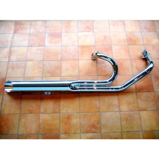 ドラッグパイプマフラー スラッシュカット【けんケン】 KENTEC ケンテック 極太スラッシュカット2IN1マフラー 90Φ