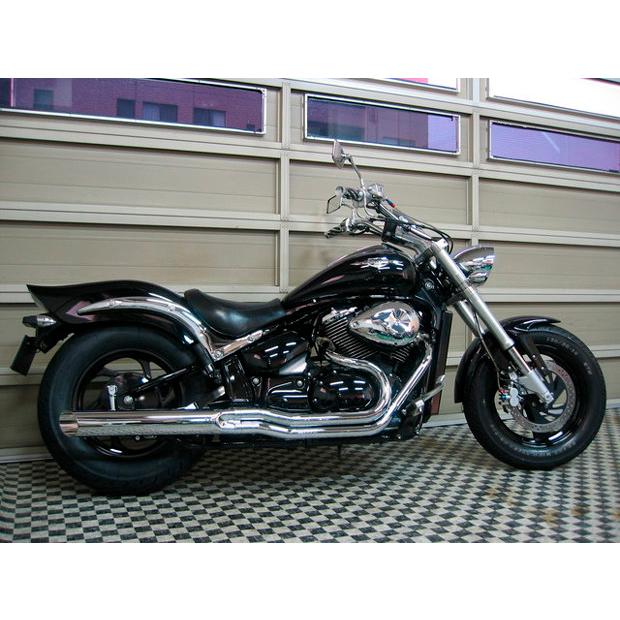 ブルバード400インジェクション車 KENTEC ローライダー2in1マフラー KENTEC ケンテック ローライダー2IN1マフラー 90Φ ブルバード400