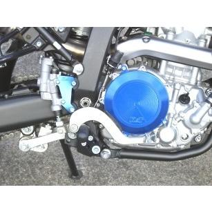K＆T ケイアンドティー クラッチカバー カラー：シルバー WR250X