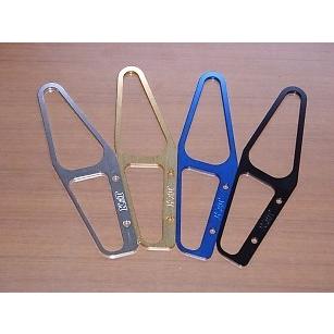 K&T ケイアンドティー ヒールガード カラー：ブラック D-TRACKER [Dトラッカー] KAWASAKI カワサキ ステップ 足回り | K＆T