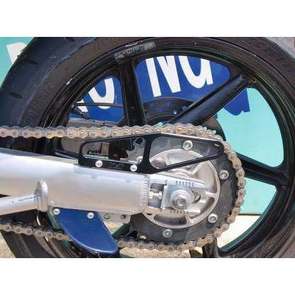 K&T ケイアンドティー ヒールガード カラー：シルバー D-TRACKER [Dトラッカー] KAWASAKI カワサキ ステップ 足回り | K＆T | 02