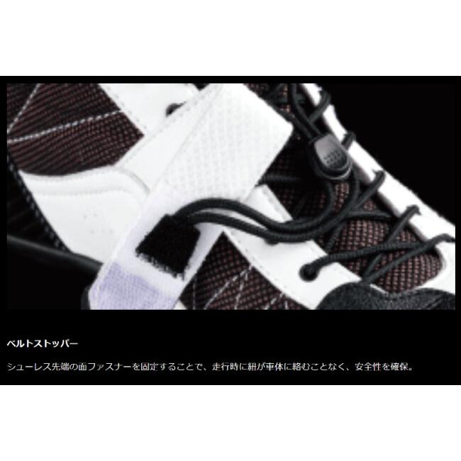 elf shoes エルフシューズ EXA 11［エクサ イレブン ホワイト／ブラック］ライディングシューズ サイズ：25.5cm ライディングシューズ フットウェア | elf | 04