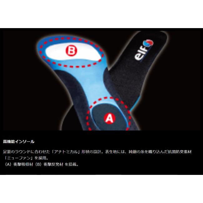 elf shoes エルフシューズ EXA 11［エクサ イレブン ホワイト／ブラック］ライディングシューズ サイズ：23.0cm ライディングシューズ フットウェア | elf | 07