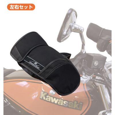 ROUGH＆ROAD ラフ＆ロード コンパクトハンドウォーマーEX カラー：ブラック ハンドルカバー・ハンドルウォーマー | ラフ＆ロード | 01