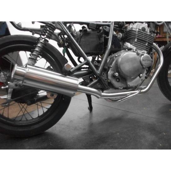 グラストラッカー　nj4ba アップマフラー　ワンオフ グラストラッカーnj4ba アップマフラーワンオフ