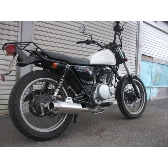 グラストラッカービックボーイ NJ47A スクランブラーマフラー(ワンオフ品) RSヨコタ レーシングショップヨコタ RSYビューティフルステンレス