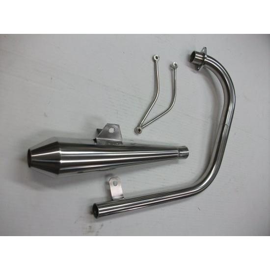 cb223s マフラー　[D] 浅倉商事：CB223S【JBK-MC40】用 US-T900タイプマフラー