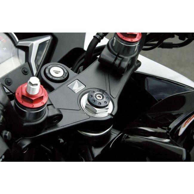 SP武川 SPタケガワ ステアリングステムキャップ カラー：ブラックアルマイト HONDA ホンダ その他トリプルツリー関連オプション・補修部品 ハンドル | スペシャルパーツ武川 | 01