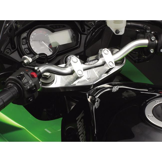 HURRICANE ハリケーン バーハンドル ブラケット ニンジャ1000 (Z1000SX) KAWASAKI カワサキ ハンドルポスト・ハンドルライザー ハンドル周辺パーツ ハンドルの画像