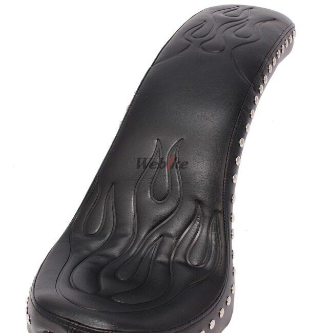 American Dreams アメリカンドリームス DS250クラシックフェンダー専用 コブラシート ファイヤーパターン Wスタッド 黒 ドラッグスター 250 YAMAHA ヤマハ 外装 | American Dreams（バイク） | 06