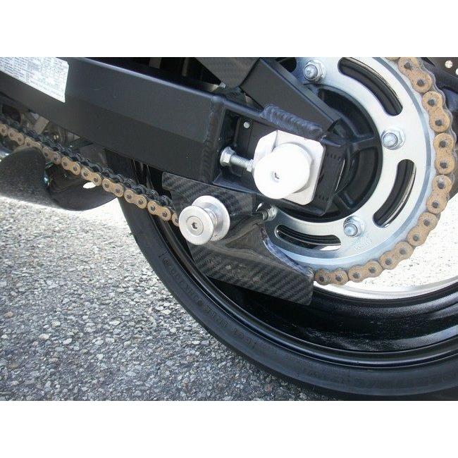 A-TECH エーテック ドライブチェーンガード 素材：綾織カーボン GSX1300R ハヤブサ(隼) SUZUKI スズキ チェーンガード フレーム | A-TECH