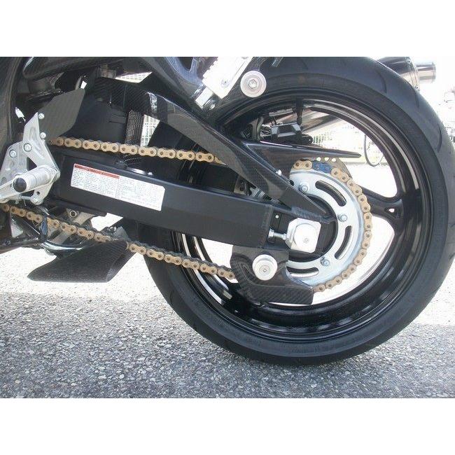 A-TECH エーテック ドライブチェーンガード 素材：平織カーボン GSX1300R ハヤブサ(隼) SUZUKI スズキ チェーンガード フレーム | A-TECH | 01
