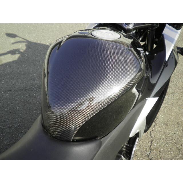 YAMAHA バイク用タンク 黒 EIGHT(才谷屋) エイト(サイタニヤ) タンクパッド 素材：FRP(カラー：黒