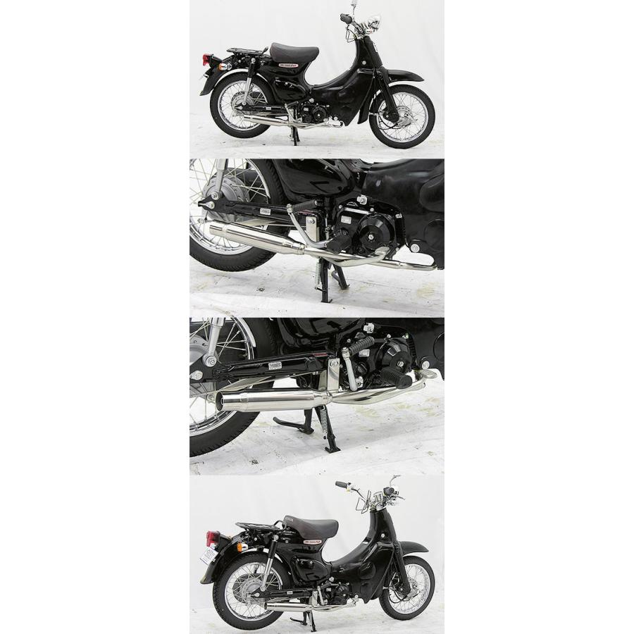 ウィルズウィン　ステンレス ストレートマフラー リトルカブfi用 WirusWin（ウイルズウィン） シャープマフラー リトルカブ HONDA
