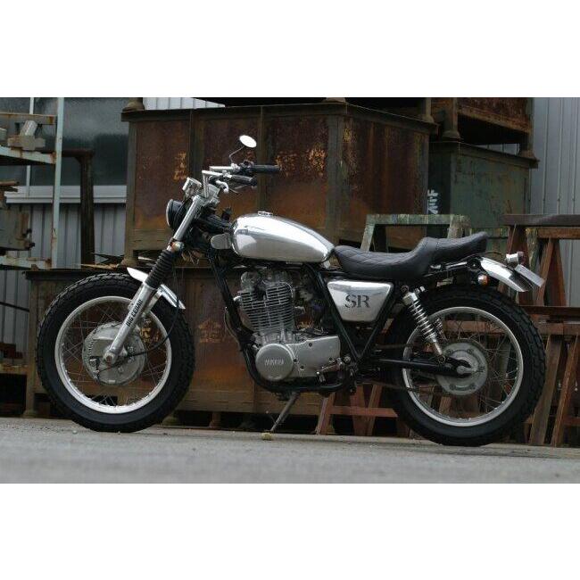 BIG CEDAR ビッグシーダー ロングピーナッツアルミタンク SR400 YAMAHA ヤマハ ガソリンタンク タンク関連 外装の画像