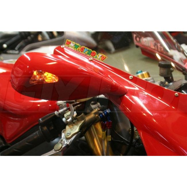 ジャイロ GYRO LED内蔵 ウインカーミラー 748 916 996 998 DUCATI