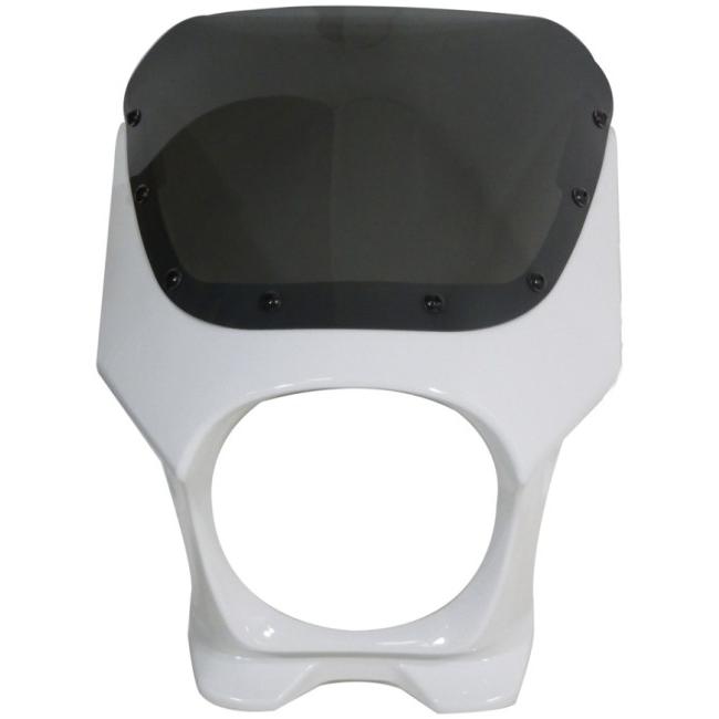 World Walk ワールドウォーク 汎用ビキニカウル DS-01 【Rタイプ】 カラー：パールサンビームホワイト / スクリーンカラー：スモーク ビキニカウル カウル関連_1