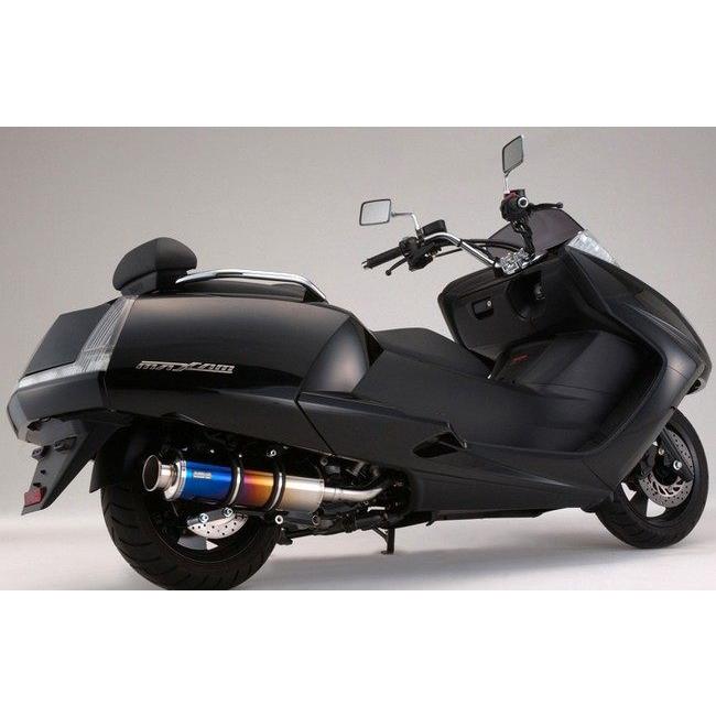 エイプ100 BEAMS マフラー 青 ビームス フルエキゾーストマフラー