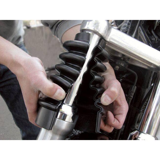 KIJIMA キジマ フロントフォークブーツ DYNAファミリー SPORTSTERファミリー HARLEY-DAVIDSON ハーレーダビッドソン フォークブーツ・フォークカバー 足回り | KIJIMA | 08