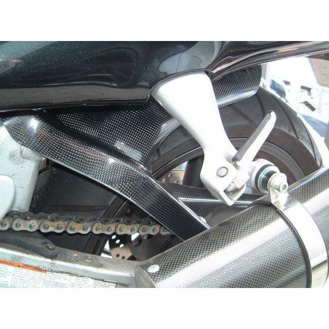 A-TECH GSX1300R隼 ドライカーボンリアフェンダー A-TECH（エーテック） リアフェンダー タイプII 素材：綾織カーボン