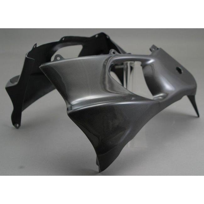 A-TECH（エーテック） ハーフサイドカウル 素材：FRP／黒(左側