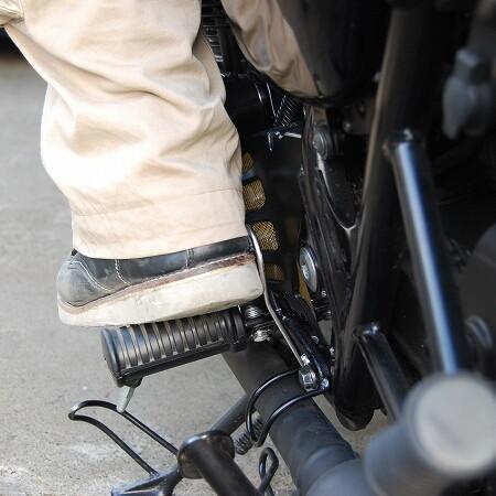 K&H ケイアンドエイチ ヒールサポート 黒 W800 KAWASAKI カワサキ