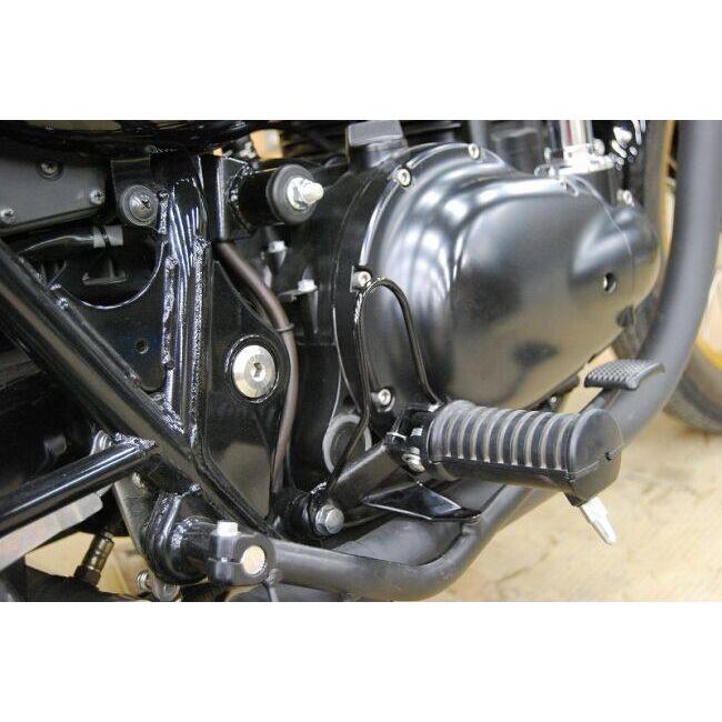 K&H ケイアンドエイチ ヒールサポート 黒 W800 KAWASAKI カワサキ