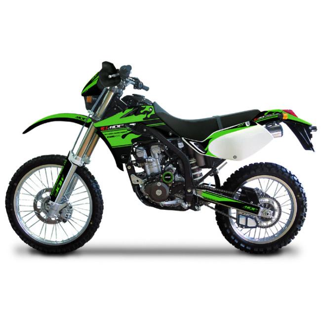 KLX250 Dトラッカー 外装 カウル デカール セット MDF