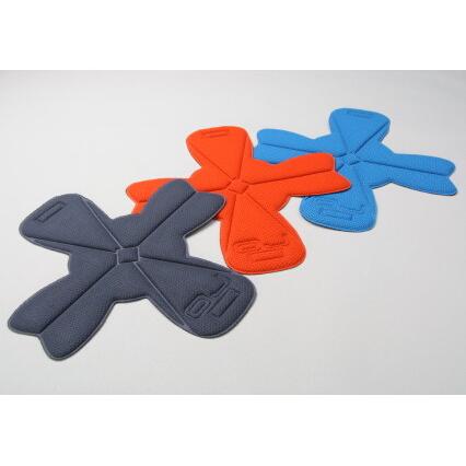 ROUGH＆ROAD ラフ＆ロード OJ フラワー ヘルメットライナー カラー：オレンジ ヘルメット内装 ヘルメット | ラフ＆ロード