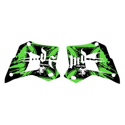 MDF エムディーエフ 車種別グラフィックデカールキット KDX220ブラッディ シュラウド部分、左右セット KDX220SR KAWASAKI カワサキ グラフィックキット 外装 | MDF