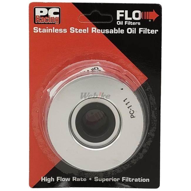 PC RACING PCレーシング FLOオイルフィルター(エレメント交換タイプ