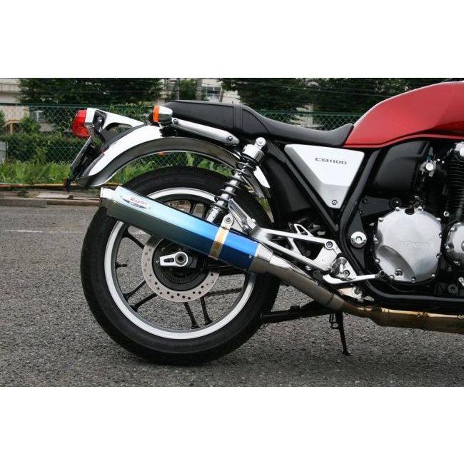 RPM アールピーエム 80D-RAPTORフルエキゾーストマフラー サイレンサーカバー：チタン CB1100 HONDA ホンダ フルエキゾーストマフラー マフラー