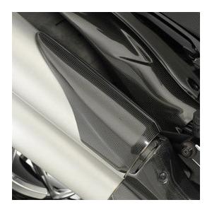 de LIGHT de LIGHT:ディライト ロングサイレンサーカバー 素材：綾織りカーボン DIAVEL [ディアベル] DUCATI ドゥカティ