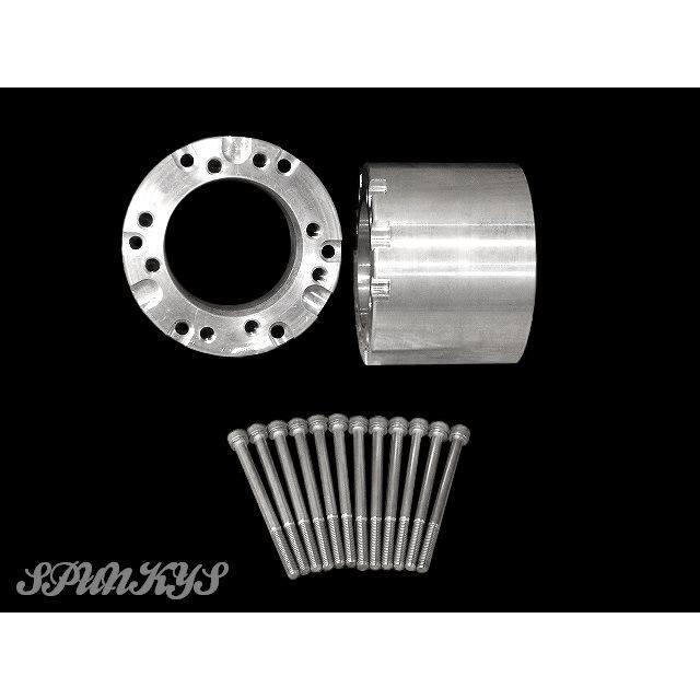 SPUNKY’S スパンキーズ ジャイロ用純正ホイールワイド用ホイールスペーサー100mm GYRO [ジャイロ] UP X GYROCANOPY[ジャイロキャノピー] HONDA ホンダ 足回り | ブランド登録なし | 01