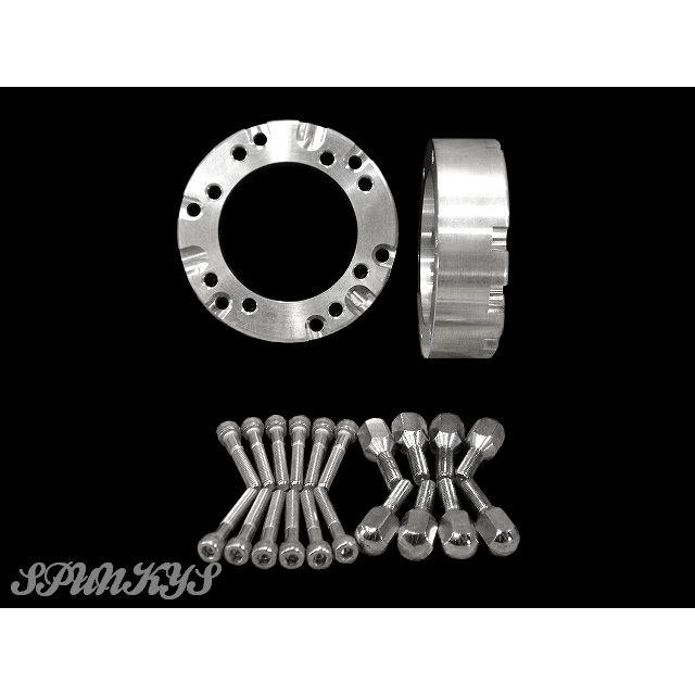 ホンダジャイロ マルチホイールスペーサー４０ｍｍ ナット付 4穴変換 ホンダジャイロ マルチホイールスペーサー40mm ナット付