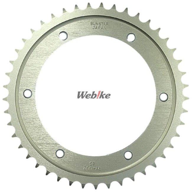 SUNSTAR（サンスター） リアスプロケット ジュラルミン 丁数：45 TW125