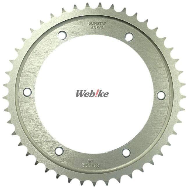 SUNSTAR（サンスター） リアスプロケット ジュラルミン 丁数：45 TW125