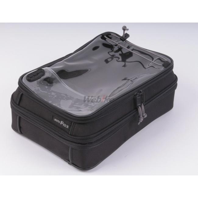 新品未使用　moto　FIZZ　マグネット式タンクバッグ　ブラック MFK-178 容量9-17ℓ TANAX MOTO FIZZ スマートタンクバッグL MFK-178 : Parts Online