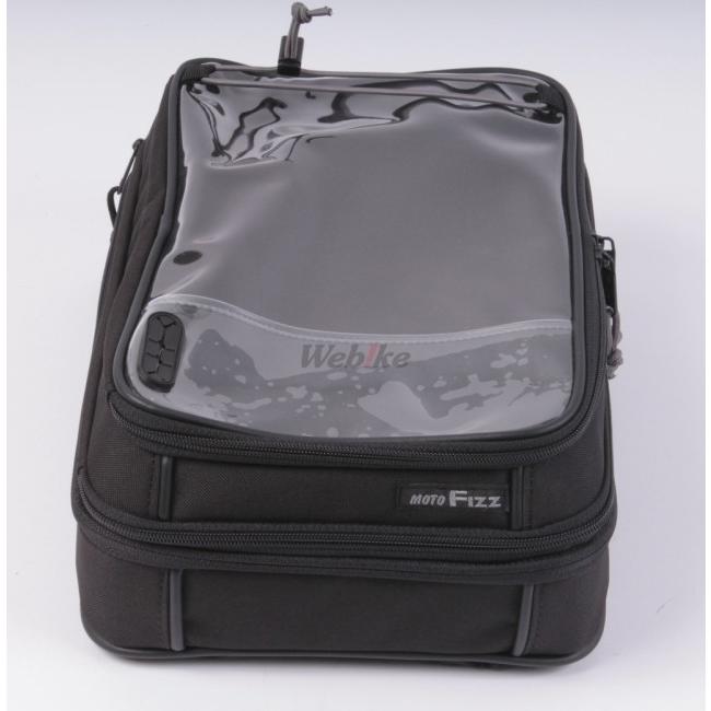 新品未使用　moto　FIZZ　マグネット式タンクバッグ　ブラック MFK-178 容量9-17ℓ TANAX MOTO FIZZ スマートタンクバッグL MFK-178 : Parts Online