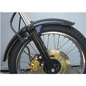OSCAR（オスカー） フロントフェンダータイプB 黒ゲル 250TR KAWASAKI