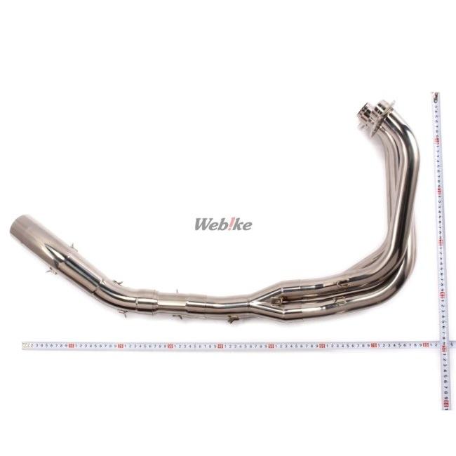 TRICKSTAR トリックスター チタンエキゾーストパイプ4-2-1(サイレンサーレス) ニンジャ1000 (Z1000SX) Z1000 (水冷) KAWASAKI カワサキ エキゾーストパイプ | TRICK STAR | 09